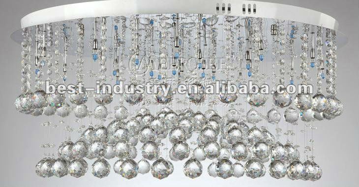 2015 new design clear crystal light fixture home decorative lustre de sala crystal ceiling light round crystal lamp md10002
