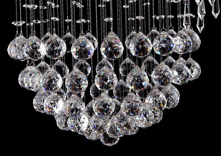 decorative crystal ceiling lamp spiral crystal light fixture lustres de sala for stair villa staircase lamp lighting md20018
