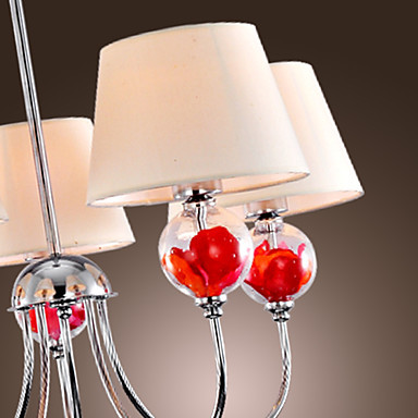 110v-220v 8 lamps led modern chandeliers china for home lighting chandelier in vase design