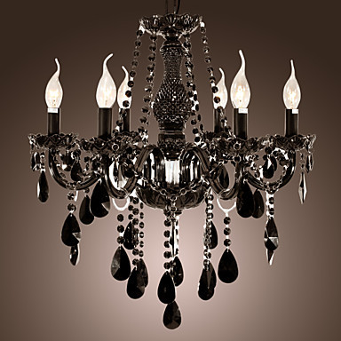 110v-220v black led modern crystal chandelier lamps chandeliers lighting lustre de crystal,lustres de cristal