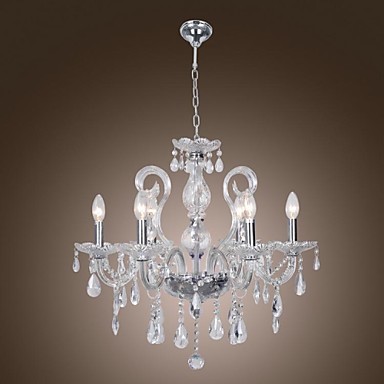110v-220v chandelabro led modern crystal chandelier with 6 lights chandeliers,lustres de sala,lustre de cristal