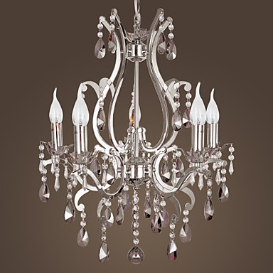 110v-220v chandeliers modern led crystal chandelier lamp with 5 lights, lustre de crystal,lustres de cristal