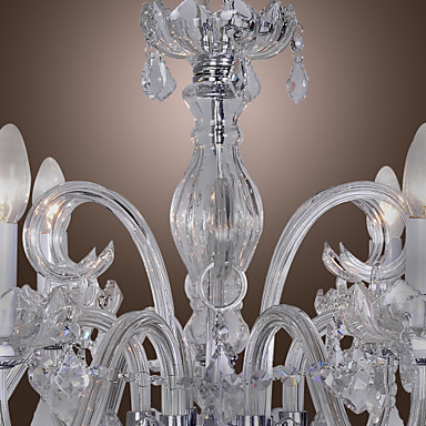 110v-220v led modern crystal chandelier 6 lights home chandeliers,lustres de sala,lustre de cristal