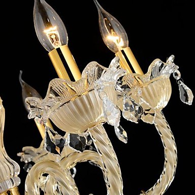 110v-220v led modern crystal chandelier with 6 lights chandeliers,lustres de sala,lustre de cristal