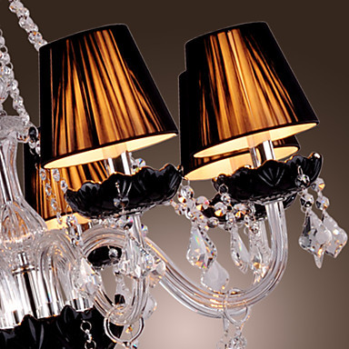 110v-220v modern led crystal chandelier with 8 lights home chandeliers china,lustres de sala,lustre de cristal