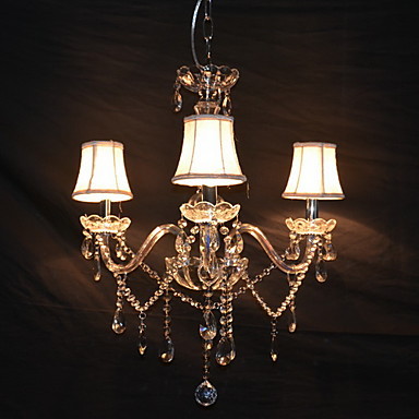 110v-220v modern splendid 3 lights led crystal chandelier lamps ,lustres de crystal,lustre de cristal