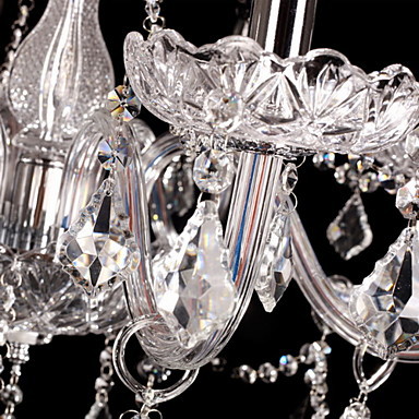 110v-220v the style of palace modern led crystal chandelier with 8 lamps , lustres de sala,lustre de cristal