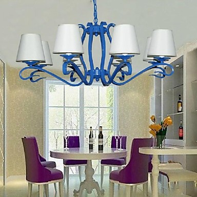 90v-220v lighting modern led chandelier with 8 lights home chandeliers for dinnig living room lustre