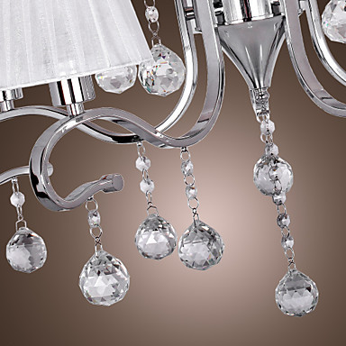 ac110v-220v led chandelier modern crystal home chandeliers with 5 lights, lustres de crystal,lustre de cristal