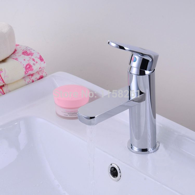 brand new chrome kitchen swivel sink faucet vessel mixer tap brass faucet vanity faucet hj-9006