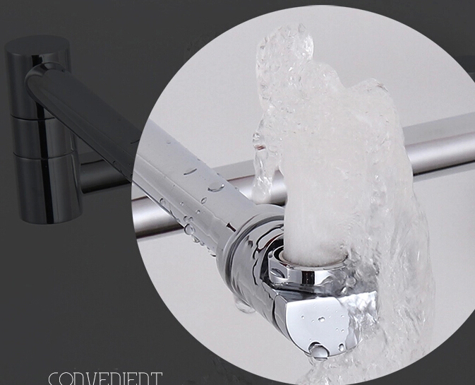 wall mount faucet single cold water tap in kicthen bathroom basin sink