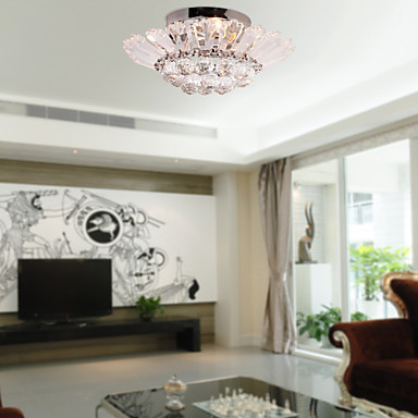 crystal led modern ceiling light lamp with 5 lights for living room home lighting lustres de sala