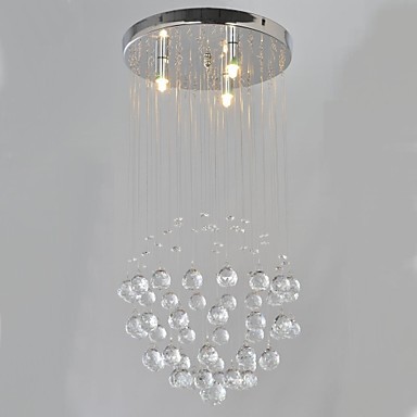 modern led crystal ceiling light with 3 lights for living room home lightng fixtures, lamparas techo lustre de sala teto