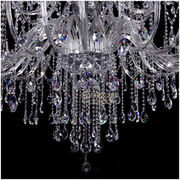 40 lights unique handmade in china murano large elegent crystal chandelier modern glass chandelier lustres md8840