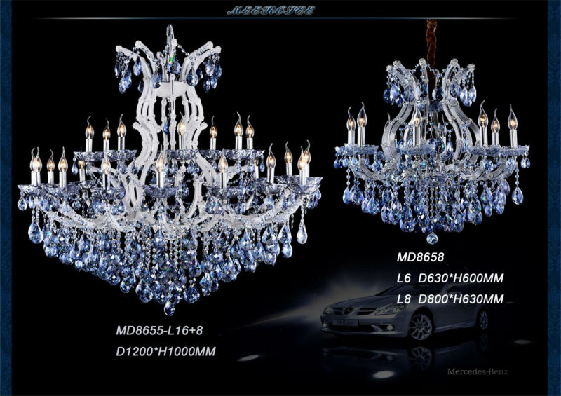 blue color maria theresa crystal chandelier lamp/light/lighting fixture large white chandelier lusters d1200mm h1000mm