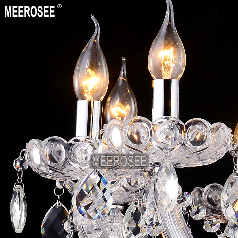 luxurious large crystal chandelier light 2 tiers clear crystal lighting fixture staircase chandelier for el hanging lamp