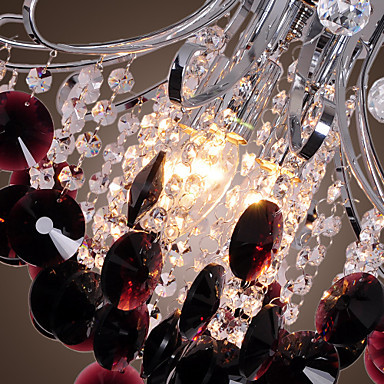 110v-220v chandeliers led modern crystal chandelier lamps with 3 lights, lustres de crystal,lustre de cristais