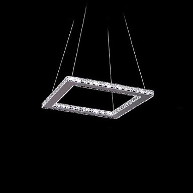 40cm led ctystal modern pendant light lamp for dinning room, luminaire lamparas lustre de cristal sala teto
