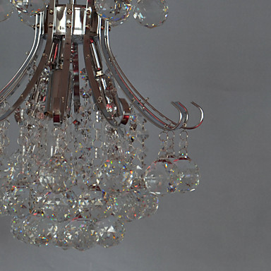 ac110v-220v chandeliers led modern crystal chandelier with 3 lights, lustre de crystal,lustres de cristal
