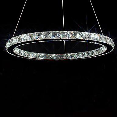 ac110v-220v led modern crystal pendant lights lamp , lustres de cristal