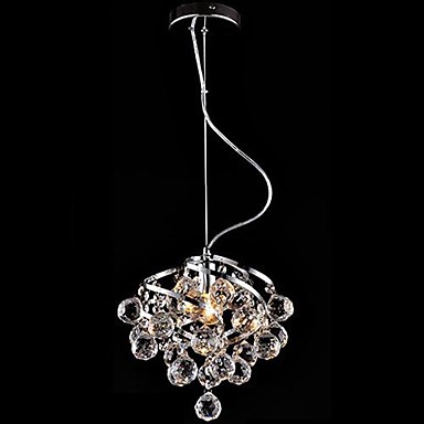 e27 led modern crystal pendant lights lamp for dinning living room 1 light, lustres e pendentes ,lustre de cristal