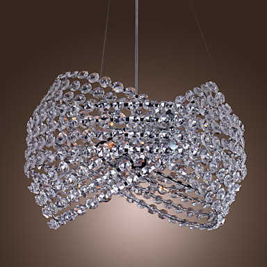 led modern crystal pendant light lamp with 3 lights, lustres e pendentes ,lustre de cristal