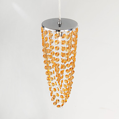 luminaire led modern crystal pendant lights lamp with 1 light for living room,lustre de cristal,lustres de sala