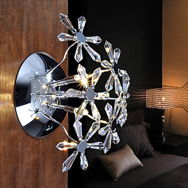 bouquet design modern led wall lamp light with 3 lights for home lighting wall sconce
