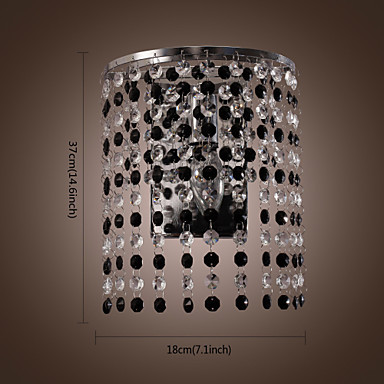 lustre crystal modern led wall lamp lights with 1 light for home lighting,lustres wall sconce