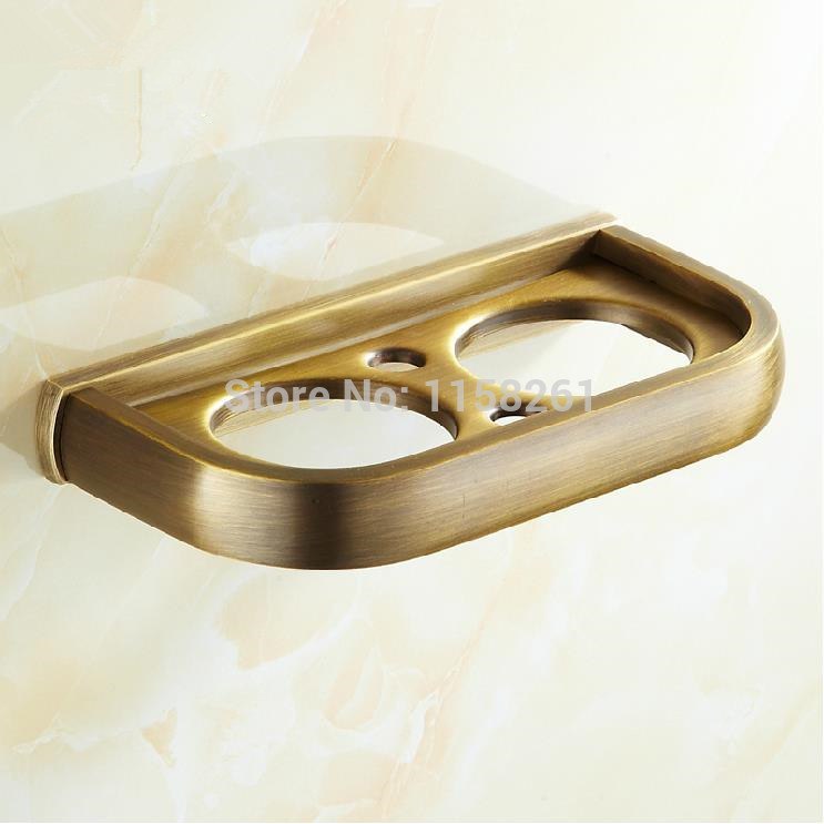 brass antique double tumbler holder cup&tumbler holders tumbler toothbrush holder bathroom accessory f81368f