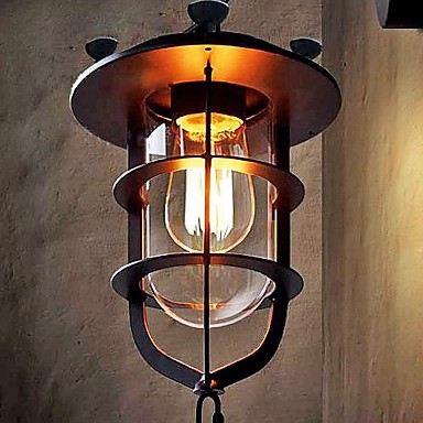 60w industrial loft style edison vintage wall lamp for home, edison wall sconce