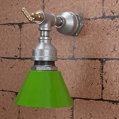 vintage pipe design wall sconce led wall light lamp with 1 light home lighting