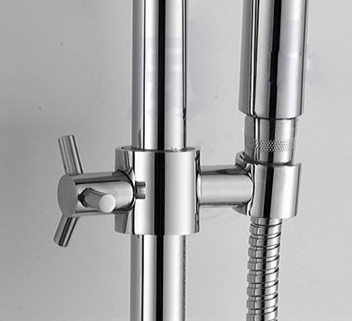 brass shower holder, shower faucet set accessory