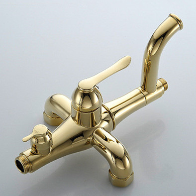 whole and retail euro style luxury golden bathroom tub shower faucet 8