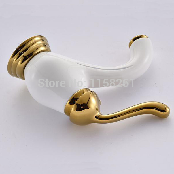 grilled white paint golden basin faucet and cold taps all copper bathroom basin under counter basin faucet 6650k