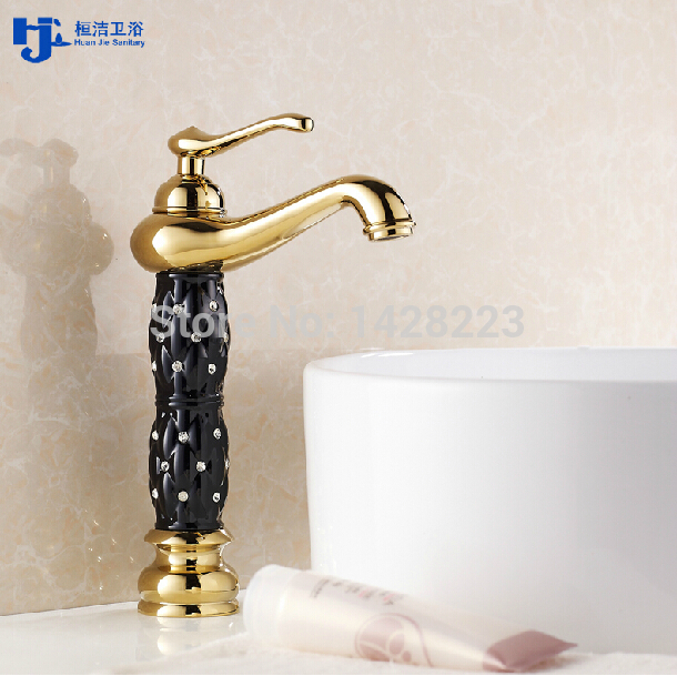 fashion deck mounted bathroom basin sink mixer taps single handle and cold basin faucet