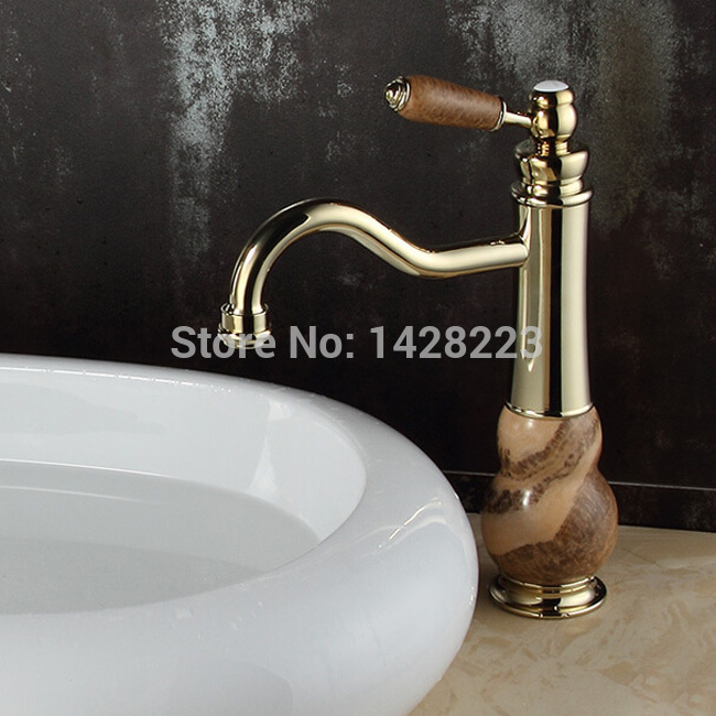 unique decorative style deck mounted basin sink faucet deck mounted single handle and cold water a492