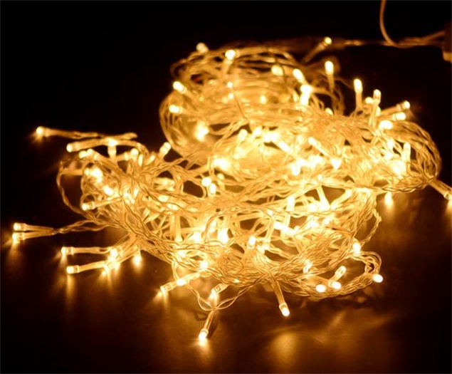 10m 100led beads s starry colorful led string lights 220v led christmas string lamp for room/house/tree/party decoration