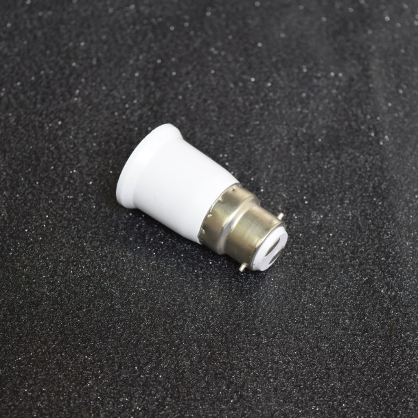 5 pcs/lot b22 to e27 lamp holder converter light holder converter socket light bulb holder light lamp bulb adapter converter