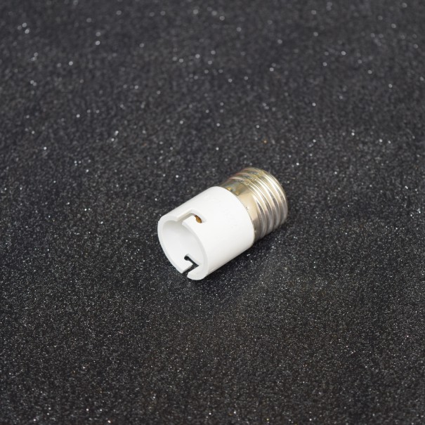 5 pcs/lot white color e27 to b22 lamp holder converter socket adapter light lamp extension socket base holder for led light bulb