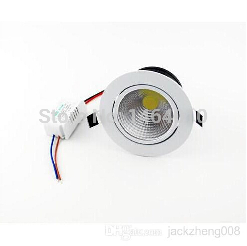 ac 85-277v dimmable led down lights cob 9w 15w 21w high power led downlights recessed ceiling downlights + power drivers