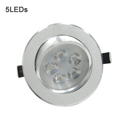 aluminum body 9w 15w 21w 27w 36w 45w led downlight ceiling lamp ac85 - 265v with led driver for home lighting