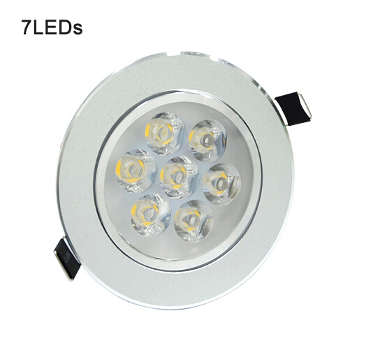 aluminum body 9w 15w 21w 27w 36w 45w led downlight ceiling lamp ac85 - 265v with led driver for home lighting