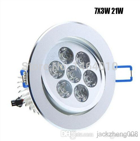high power led ceiling lamp 9w 12w 15w 21w 27w 36w led bulb 85-265v led lighting led light down light with led drive