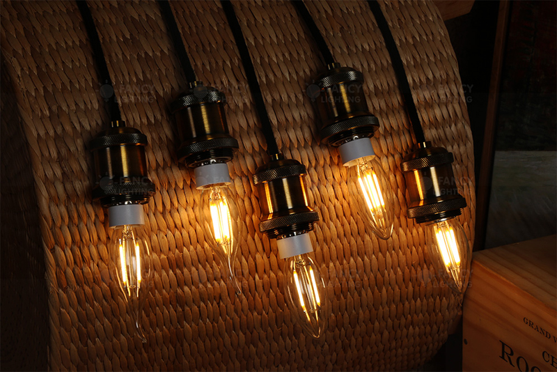 led edison filament light bulb 220v c35j e14 2w 4w led candle bulb energy saving 360 degree replace incandescent bulb home decor
