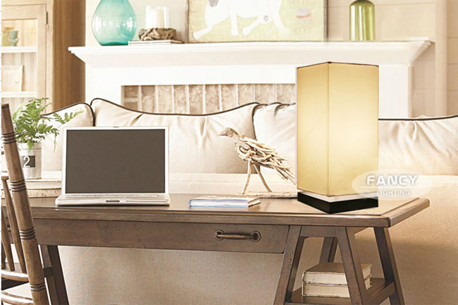 modern bedside table lamp white fabric lampshade desk lamp 110/220v table light for living room bedroom lampara de escritorio