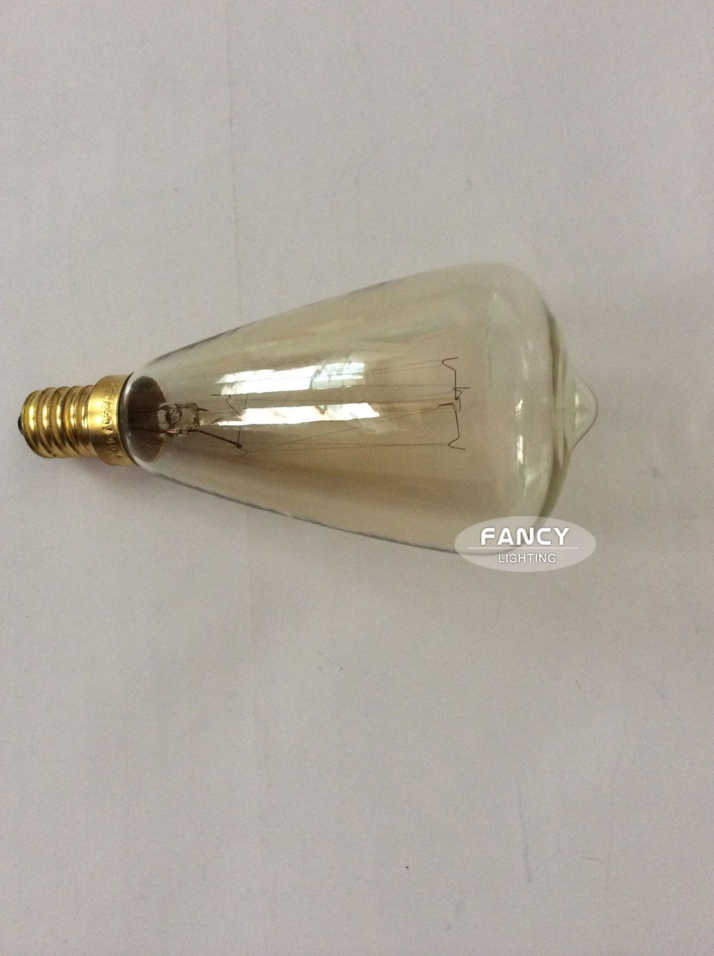 vintage edison bulb st48 incandescent light bulb 220v lighting tubes retro edison filament decorative lamp bulb edison bombilla