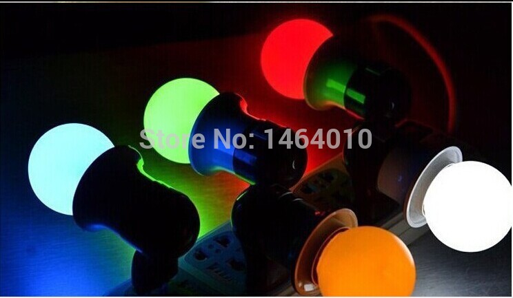 x10pcs low price full color led candle ball lamp e27 1w 2w 3w 220v chandelier led light lamp lighting spotlight