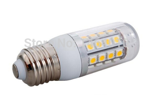 x5 g9 gu10 e27 led lights with cover 36pcs 5050 smd 6w led spotlights warm/cool white ac 220v