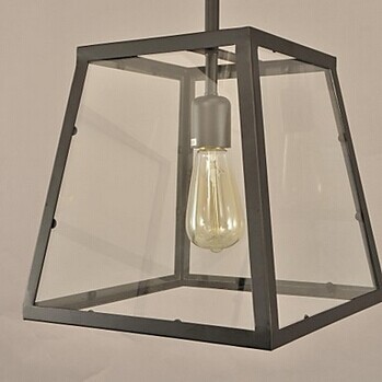 1 light,60w retro loft style vintage industrial pendant light lamp with with glass shade,lustres de sala teto,e27,ac
